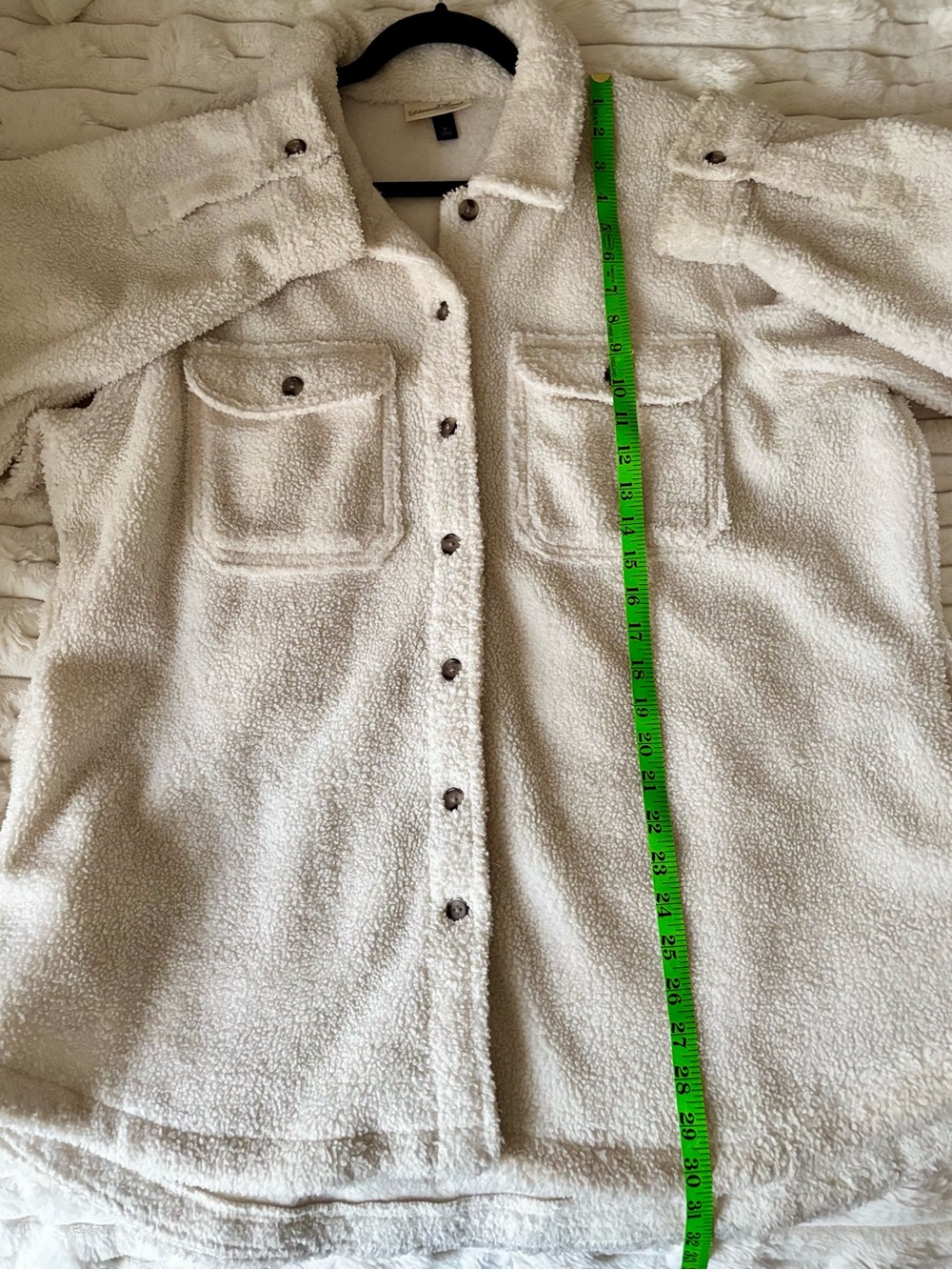 Universal Thread Sherpa Jacket Off White Size XL - Picture 6 of 6